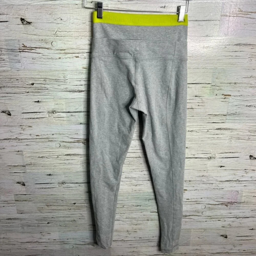 Lululemon Live Natural Pant/Antidote size 6 Heather medium gray - Picture 8 of 9